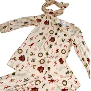 🎁🎅🏼🎄LOU LOU Christmas 3-Piece pajama set- baby 12/18 🎄🎅🏼🎁